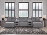 Modmax II Power Reclining Sectional with Chaise and Audio Consoles - Furniture City (CA)l