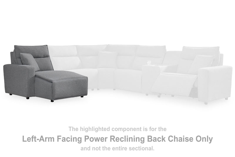 Modmax II Power Reclining Sectional with Chaise - Furniture City (CA)l