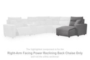 Modmax II Power Reclining Sectional with Chaise and Audio Consoles - Furniture City (CA)l