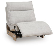 Modmax II Power Reclining Sectional with Chaise and Audio Consoles - Furniture City (CA)l