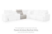 Modmax II Power Reclining Sectional with Chaise and Audio Consoles - Furniture City (CA)l
