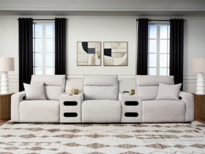 Modmax II Power Reclining Sectional with Audio Consoles - Furniture City (CA)l