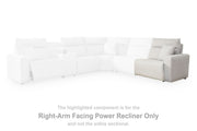 Modmax II Power Reclining Sectional with Chaise and Audio Consoles - Furniture City (CA)l