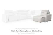 Modmax II Power Reclining Sectional with Chaise and Audio Consoles - Furniture City (CA)l
