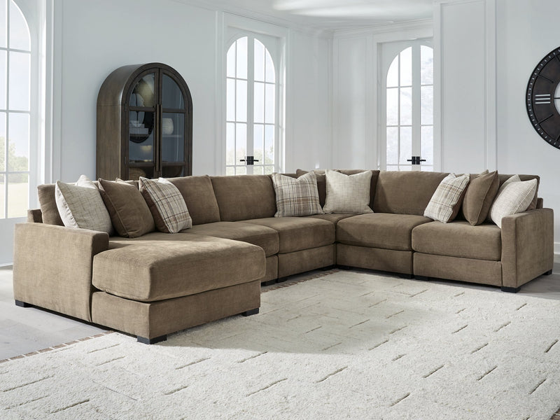Camellia-Court Sectional with Chaise - Furniture City (CA)l