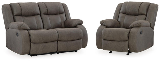first-base-reclining-loveseat-and-recliner-1