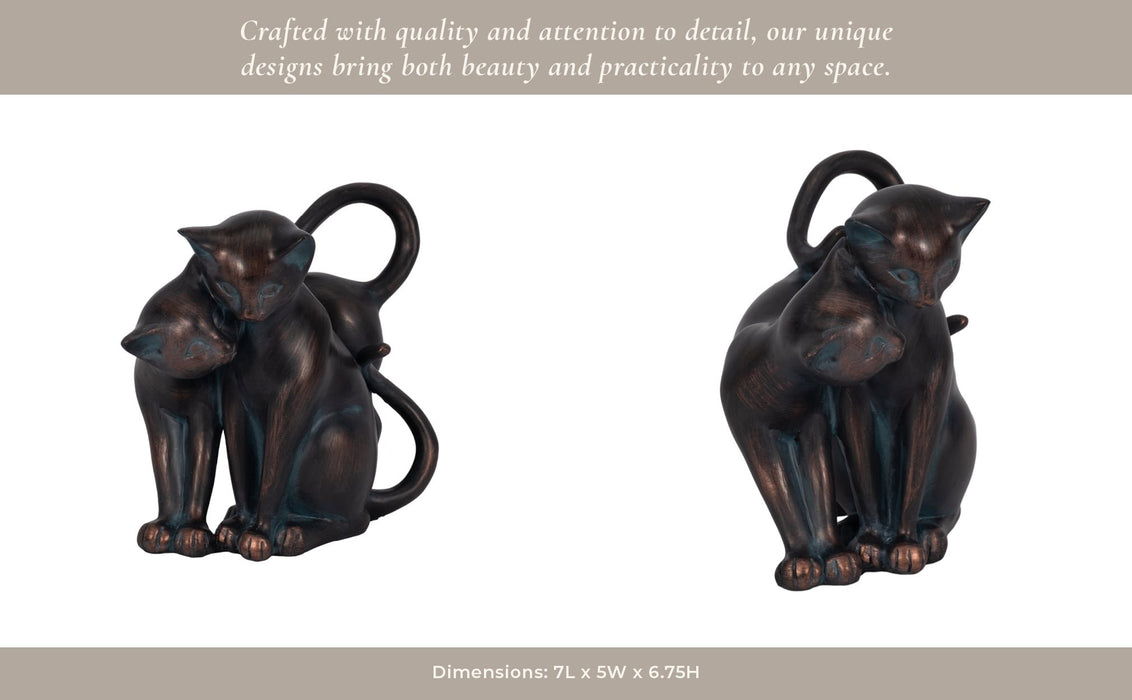 7-cuddling-cats-bronze-11