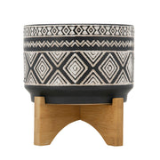 7-diamond-planter-on-stand-black-2