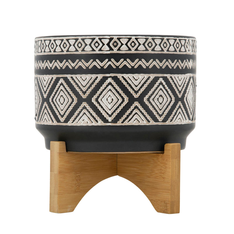 7-diamond-planter-on-stand-black-2