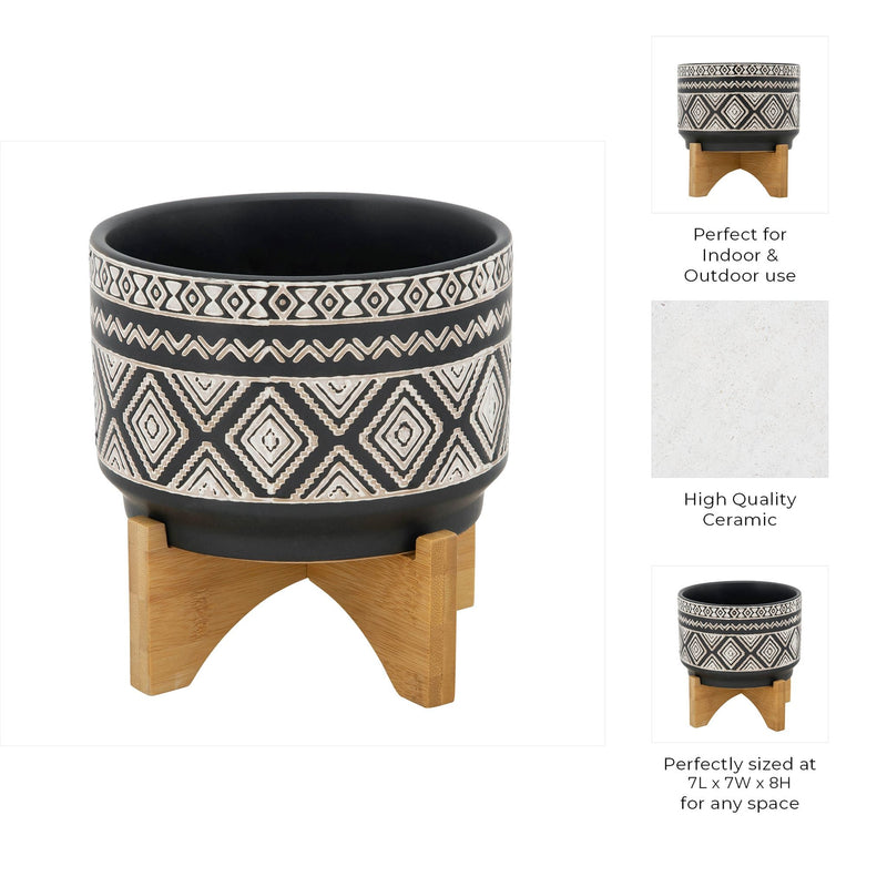 7-diamond-planter-on-stand-black-9