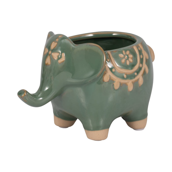 7-elephant-planter-green-3