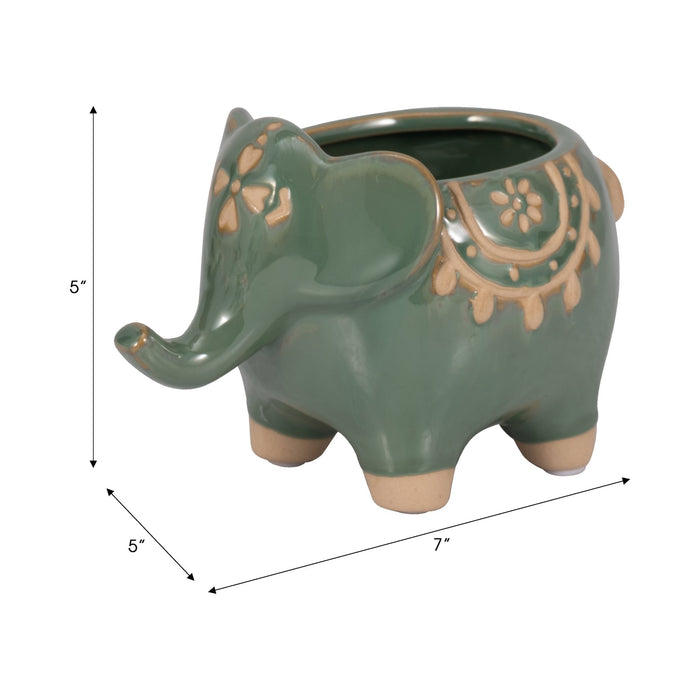 7-elephant-planter-green-9