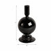 7-glass-bubble-taper-candle-holder-black-2