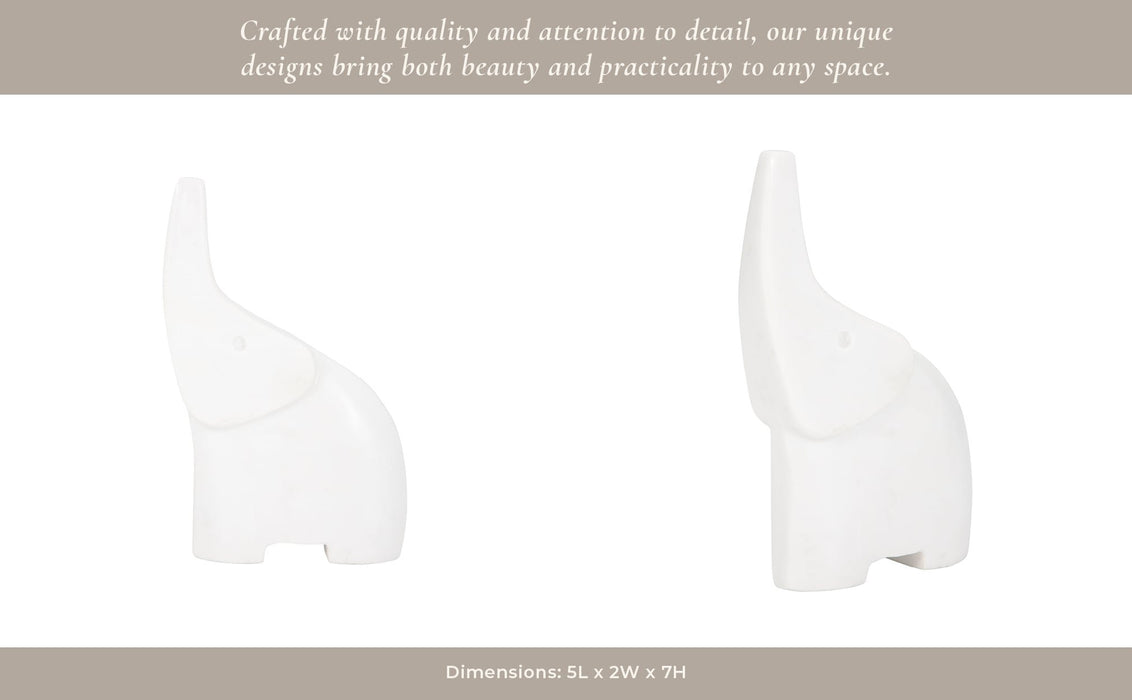 7-trunk-in-the-air-marble-elephant-white-13