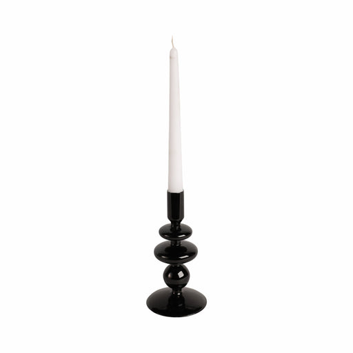 7-vintage-glass-taper-candle-holder-black-2