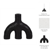 7-volcano-texture-double-arched-taper-holder-bla-10