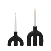 7-volcano-texture-double-arched-taper-holder-bla-8