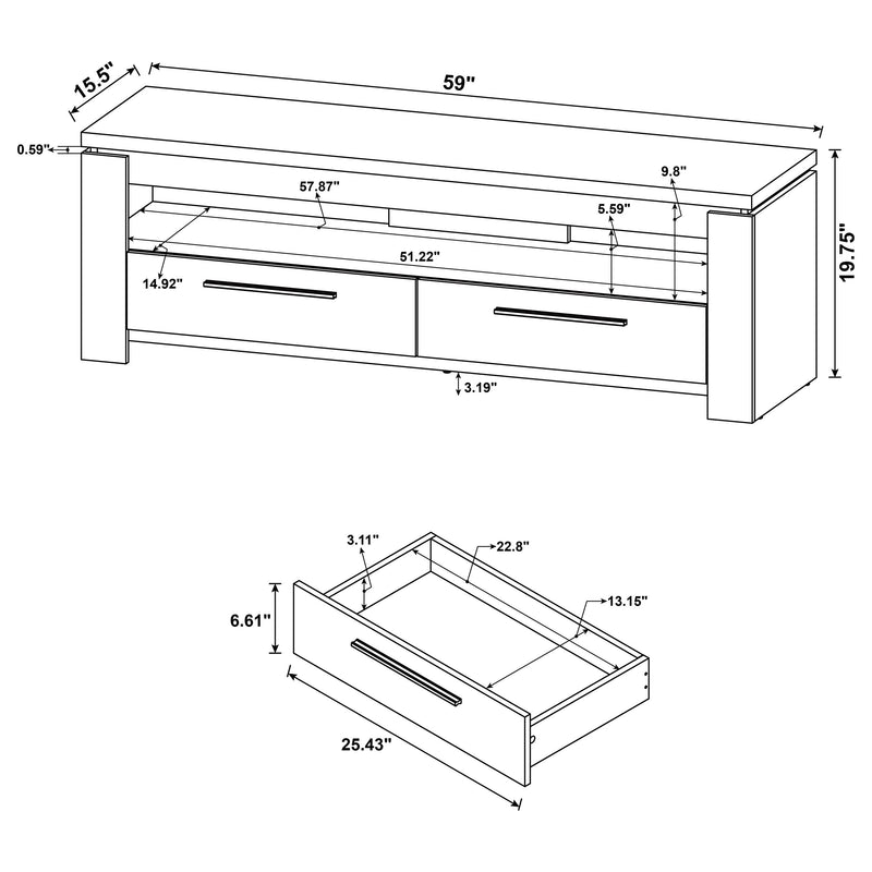 Elkton TV Stand - Furniture City (CA)l
