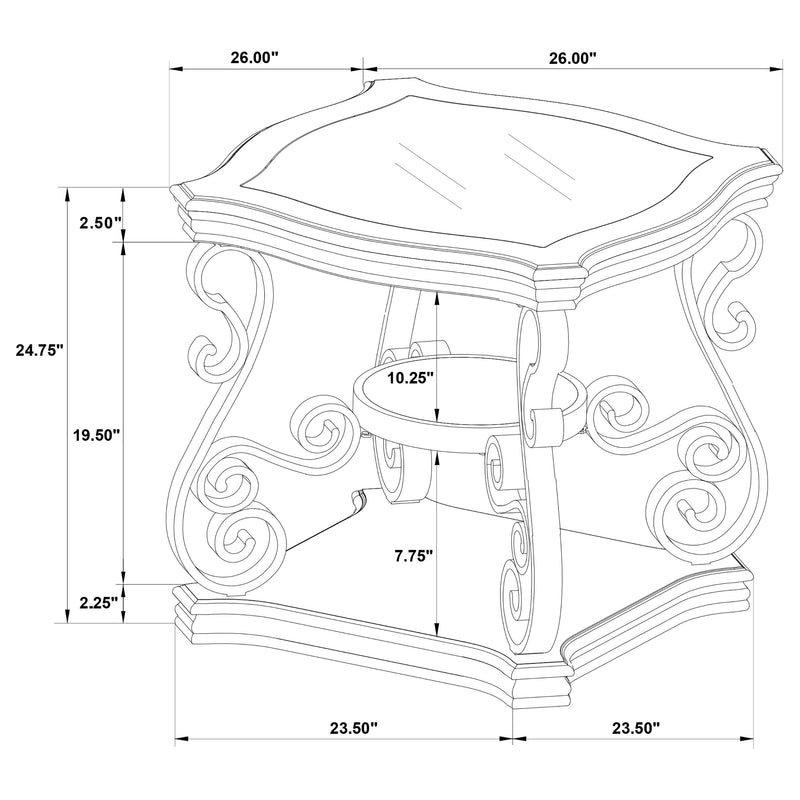 Laney End Table - Furniture City (CA)l