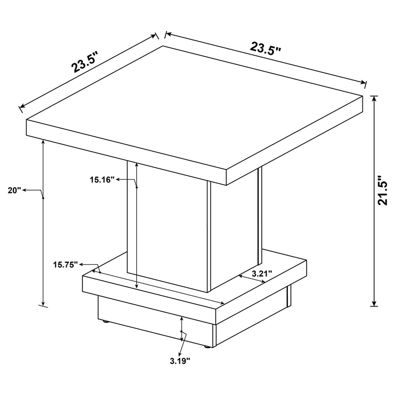 Reston Coffee Table Set - Furniture City (CA)l
