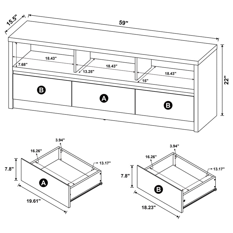 Rutland TV Stand - Furniture City (CA)l