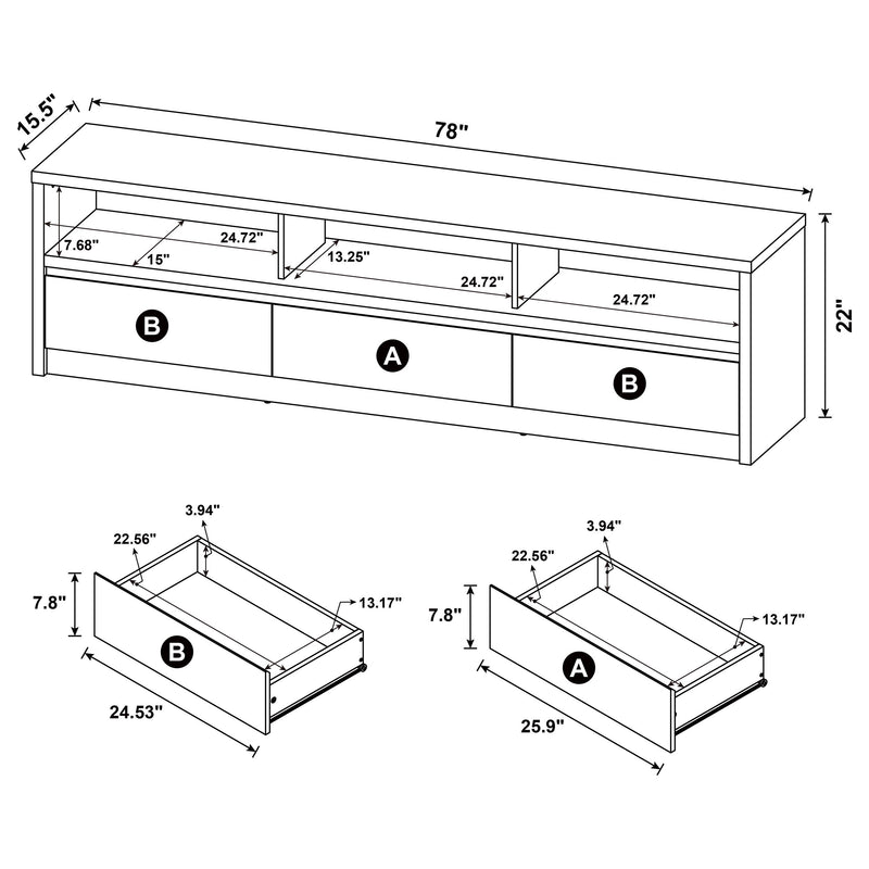 Rutland TV Stand - Furniture City (CA)l