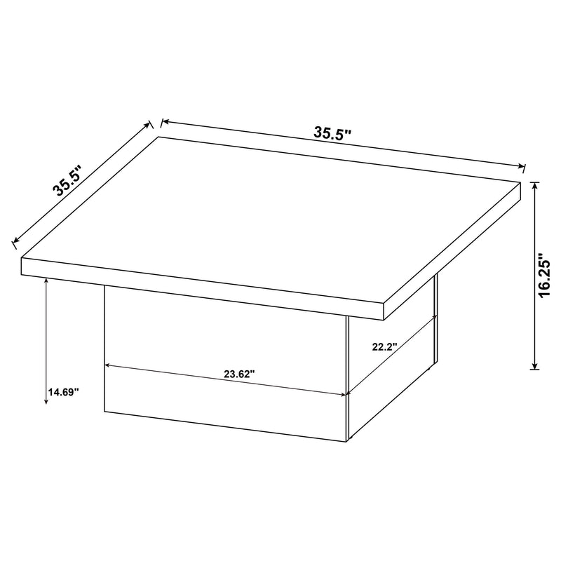 Devar Coffee Table - Furniture City (CA)l