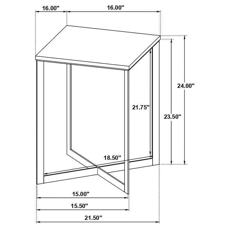Tobin End Table - Furniture City (CA)l