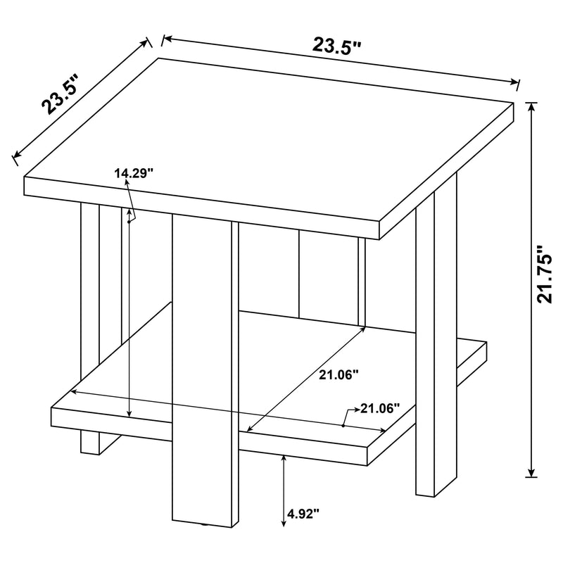 Dawn End Table - Furniture City (CA)l