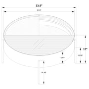Ozella Coffee Table - Furniture City (CA)l