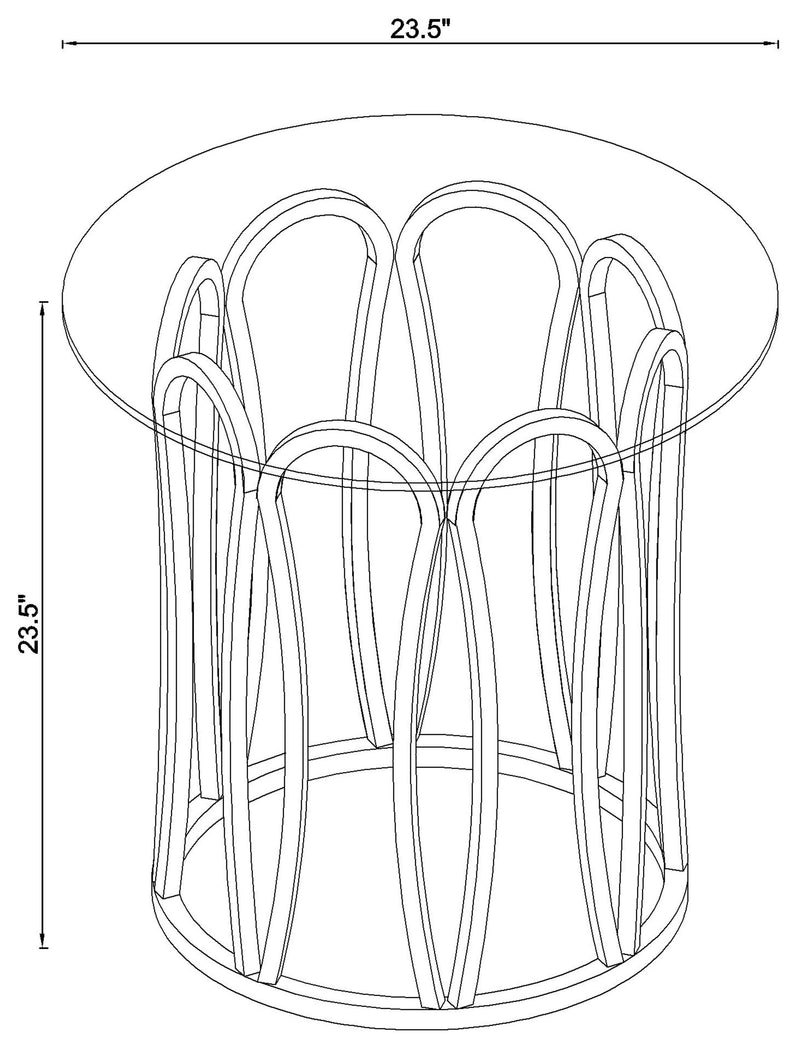 Monett End Table - Furniture City (CA)l