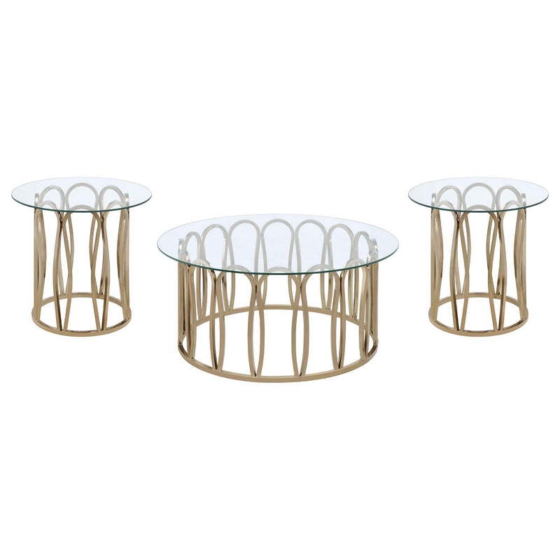 Monett Coffee Table Set - Furniture City (CA)l
