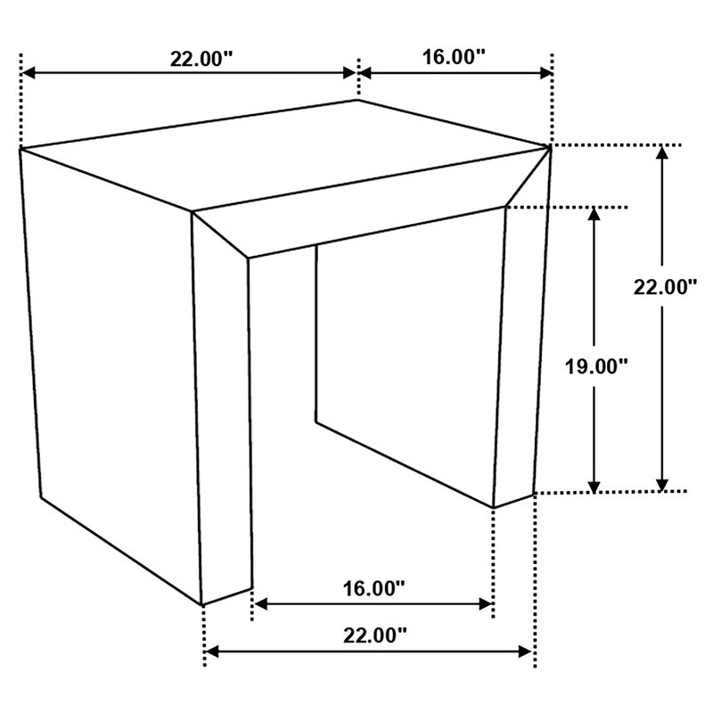 Odilia End Table - Furniture City (CA)l