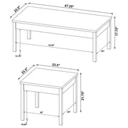 Stacie Coffee Table Set - Furniture City (CA)l