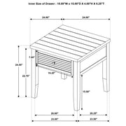 Concord End Table - Furniture City (CA)l