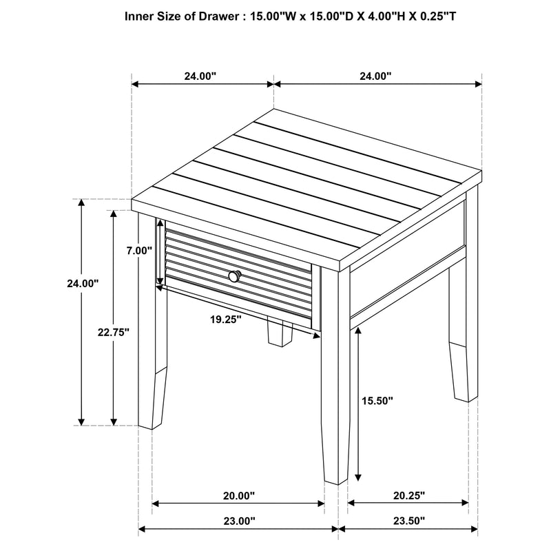 Concord Coffee Table Set - Furniture City (CA)l