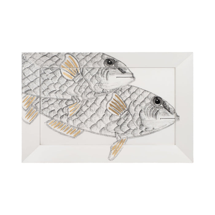 71x47-hand-painted-keep-swimming-white-black-1