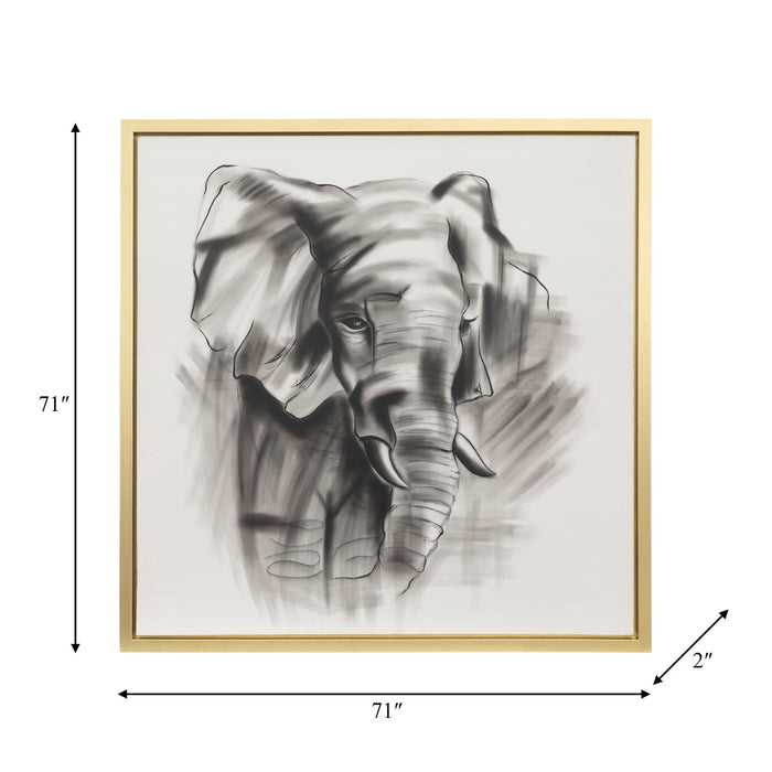 71x71-hand-painted-elephant-beauty-gray-wht-7