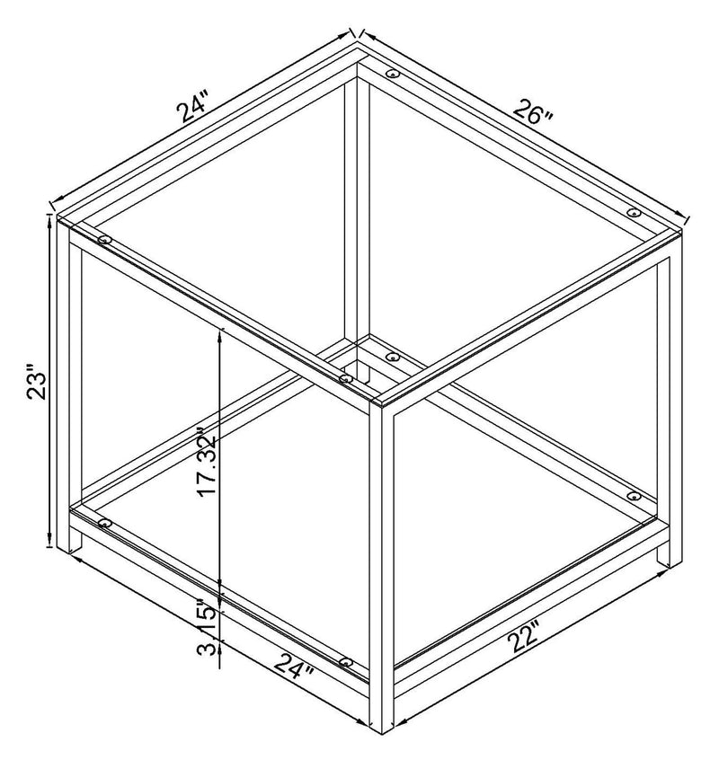 Trini End Table - Furniture City (CA)l