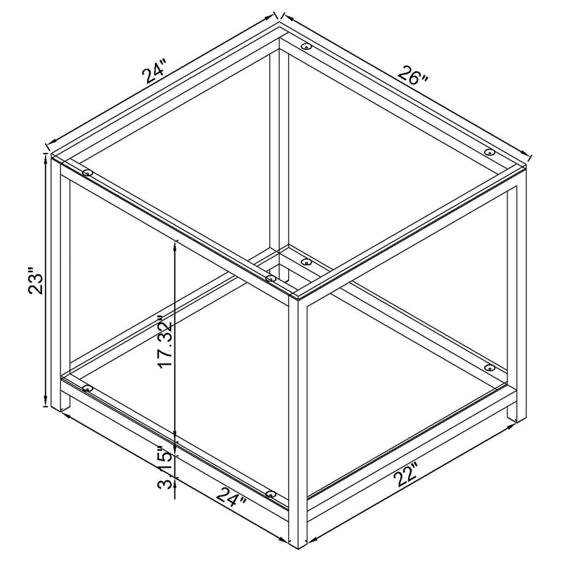 Trini Coffee Table Set - Furniture City (CA)l