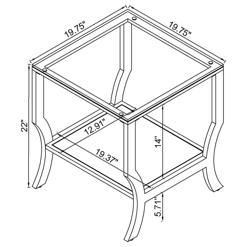 Saide Coffee Table Set - Furniture City (CA)l