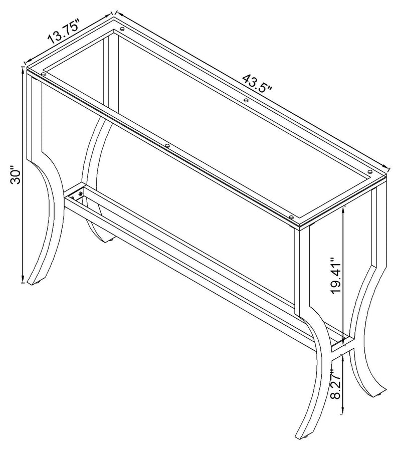 Saide Console Table - Furniture City (CA)l
