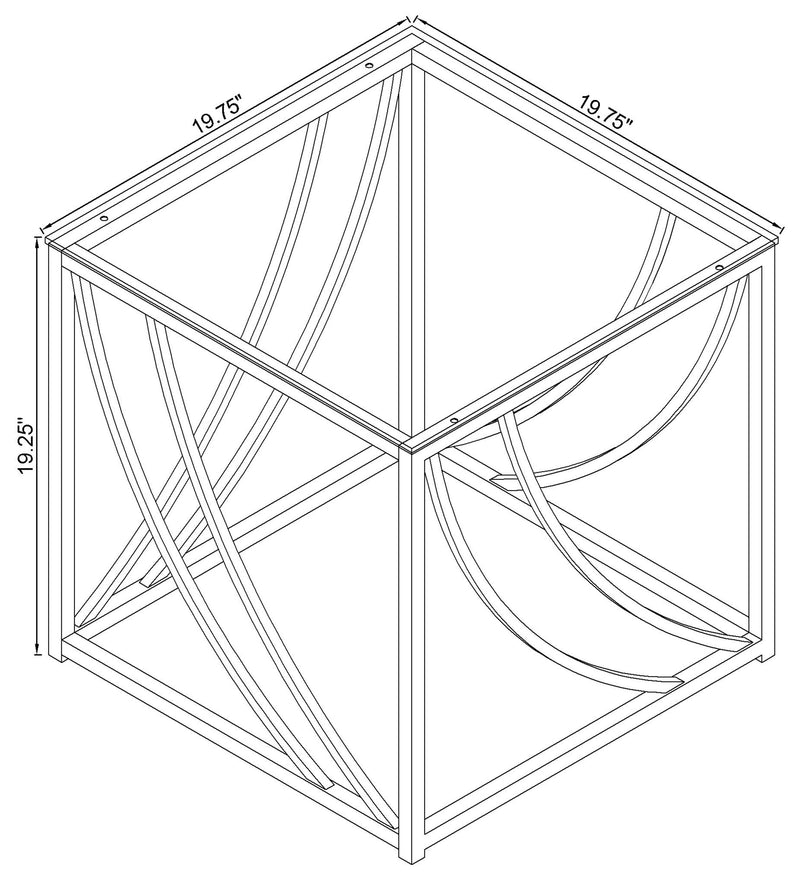 Lille End Table - Furniture City (CA)l