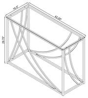 Lille Console Table - Furniture City (CA)l