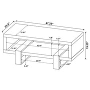 Dinard Coffee Table - Furniture City (CA)l