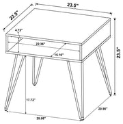 Fanning End Table - Furniture City (CA)l
