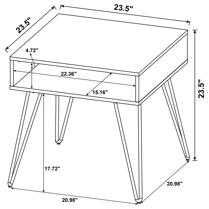 Fanning Lift-Top Coffee Table Set - Furniture City (CA)l