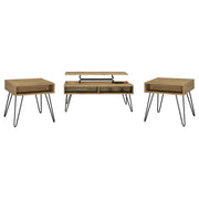 Fanning Lift-Top Coffee Table Set - Furniture City (CA)l