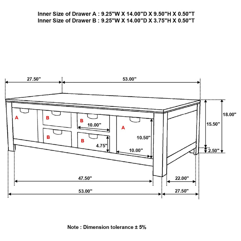 Esther Coffee Table - Furniture City (CA)l