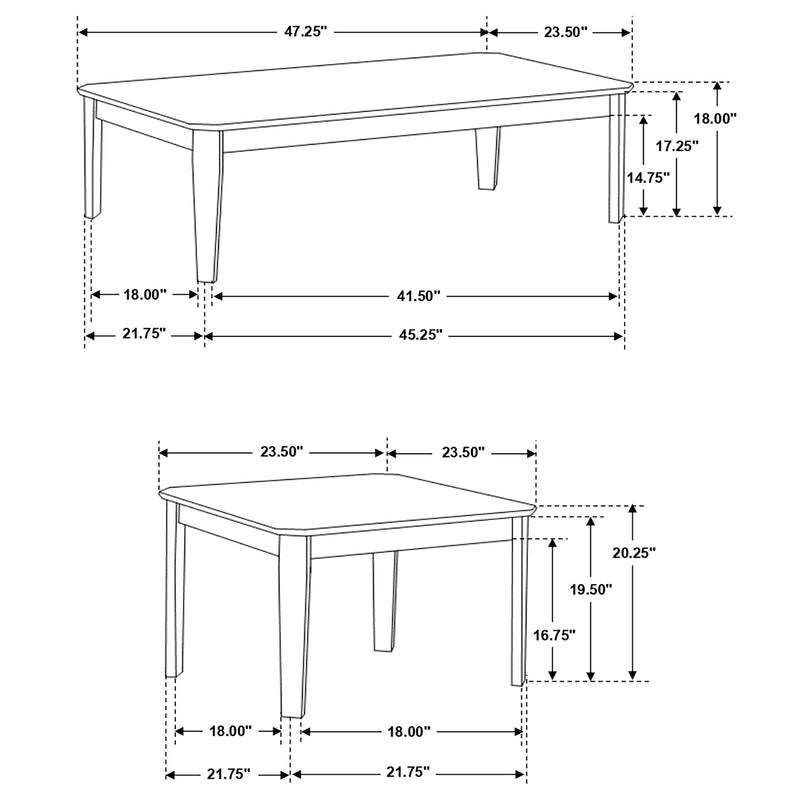 Amaro Coffee Table Set - Furniture City (CA)l